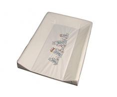 Kuli-Muli 5228 - Cuscino per fasciatoio, 3 cunei, 70 x 50 cm, motivo: zebra, colore: Beige