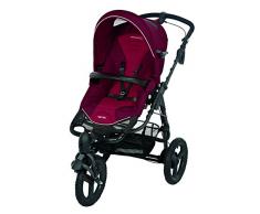 Bébé Confort High Trek Passeggino 3 Ruote, Reversibile Fronte Retro, Adatto per Ogni Terreno, Sterrati e Montagna, Jogging, Robin Red