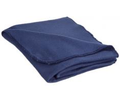 AltaBeBe AL5010 01 - Coperta in pile, 75 x 100 cm, colore: Blu marine