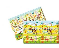 Lalalu morbido tappeto da gioco Premium, piccolo, Happy Birthday