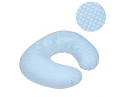 Cambrass 43334 Cuscino Allattamento Piccolo Astra Azzurro/Fiori