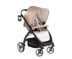 Hauck Lift Up 4 Passeggino Leggero in Aluminio da 0 Mesi a 25 kg, con Manico di Trasporto, Posizione Nanna, Maniglione Telescopico, Portabibite, Grande Cesto, Pieghevole, Compatto, Beige