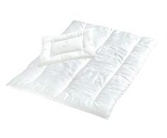 Urra J470-5007-00 - Set di biancheria per lettino Tencel 80/80+35/40, 280 g, colore: Bianco