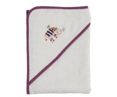 bébé-jou 3010 - Ziggy Asciugamano con cappuccio, colore: Viola