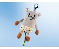 Rudolph Schaffer Crazy Pets Mouse portachiavi peluche
