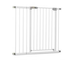 Hauck 597279 Cancelletto di Sicurezza per Porte Interne, Bianco, 96-101 incl. 21 cm Estensione
