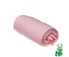 Lenzuolo bambù per lettino evolutivo 90 x 140-5 colori disponibili (Bianco)