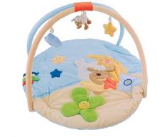 Bieco 17000001 Bambino soffitto avventura con Betty le pecore, coperta del bambino con la barra giocattolo, palestra con giocattoli di peluche, tappetino gioco per i bambini, multicolore