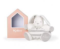 Kaloo Bébé Pastel Peluche Coniglietto, 30 cm, Grigio e Crema