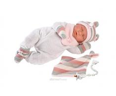 Llorens 74058 - Bambola da vino, colore: Beige