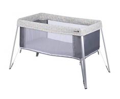 Safety 1st Globe Dreamer Culla da Campeggio e Lettino da Viaggio 2 in 1, Materassino Culla Neonato Regolabile su Due Livelli, Pieghevole, per Neonati e Bambini Fino a 3 Anni, Colore Warm grey
