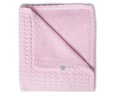Jollein 514-511-65021 - Coperta Waffle, 75 x 100 cm, colore: Rosa