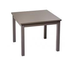 Pioupiou et Merveilles Hevea tavolo per bambino tortora 60 x 60 cm