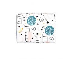 Fun with mum TOD-PIL-M-LOV-MOO - Cuscino per bambini, multicolore