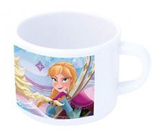POS Handel 27279088 - Tazza con manico e motivo Disney Frozen Elsa, in melamina, circa 200 ml, multicolore
