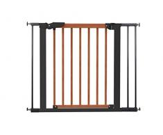 BabyDan Avantgarde - Cancelletto di sicurezza per bambini, colore: ciliegio/nero