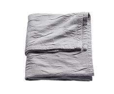 Sonnenstraße 11, Flowers, Coperta per bambini, fantasia floreale, Grigio (grau), 120 x 150 cm