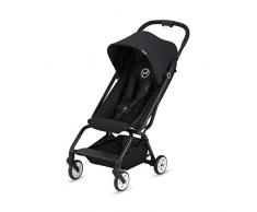 Cybex Gold Eezy S Passeggino, Meccanismo di Chiusura a 1 Mano, Leggero, da 6 Mesi a 4 Anni Circa, 17 kg, Lavastone Black