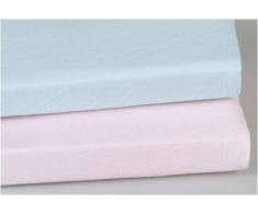 Alvi lenzuolo con angoli elasticizzati (70 x 140 cm, blu)