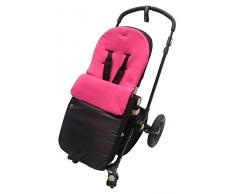 Coprigambe/Cosy Toes compatibile con passeggino Quinny Zapp Xtra e Zapp/Buzz/Moodd rosa scuro