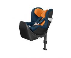 Cybex Gold Sirona M2 i-Size Seggiolino Auto, senza SensorSafe, dalla Nascita fino a 4 Anni Circa, da 45 cm a Circa 105 cm, Massimo 19 kg, Include Base M, Tropical Blue