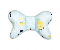 Fun with mum BUT-PIL-FIS-JAR - Cuscino cervicale, motivo: farfalle, multicolore