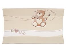 Brevi 203 Universal Materassino Fasciatoio, Unisex, Orsetto