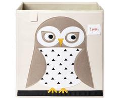 3 Sprouts Cubo Portaoggetti - Contenitore