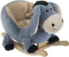 Bieco 74002190 dondolo asino animale, circa 65 x 32 x 48 cm, multicolore