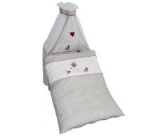 Roba 1492 P148 Adam & Eule Letto per Bambini, Set 4 Pezzi