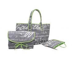 Belily World Paris shopping bag – Borsa fasciatoio set