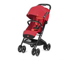 GB GOLD Qbit+ All Terrain Passeggino, Luxus Traveller, Sistema di Viaggio 3 in 1, dalla Nascita fino a 17 Kg, circa 4 Anni, Rose Red