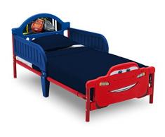 Delta Children Letto per Bambini con Sponde Disney Cars 3D