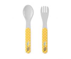 Sterntaler 6811950 Set Cucchiaio e Forchetta