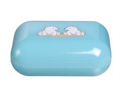 bébé-jou 6207 - Pompon, porta sapone, colore: Turchese