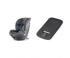Inglesina Caboto Seggiolino Auto, Gruppo 1.2.3, dai 9-36 kg, Isofix, Grey + Dispositivo Anti-Abbandono