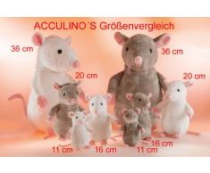 Rudolph Schaffer, Peluche Mi il topolino bianco, 36 cm