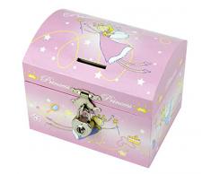 Trousselier T83504 Principessa Salvadanaio con Carillon, n/a