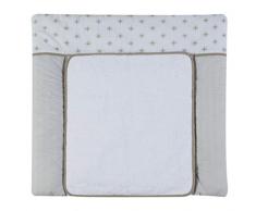 Materassino per fasciatoio Schardt con rivestimento rimovibile, dimensioni 80 x 75 cm.