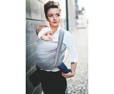 Little Frog 7205 - Fasciatoio in tessuto Angelit, taglia 4, 240 g, colore: Grigio