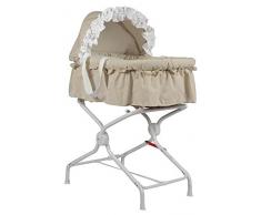 BAMBISOL Lettino portatile con il supporto Nocciola