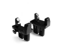 Hauck/Adattatore per Ovetto sul Passeggino Doppio Duett 2 / per Seggiolino Auto Gruppo 0 Comfort Fix compatibile con Isofix/per Neonati fino a 13 kg/Black (Nero)