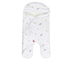 Red Castle 0836178 Babynomade doppio pile copertina Bianco