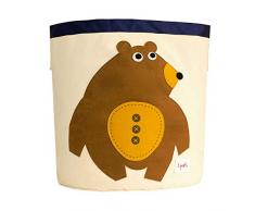 Cesto Contenitore 3 Sprouts - Portagiochi e Portaoggetti per Bambini