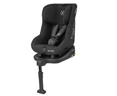 Maxi-Cosi TobiFix - Seggiolino da auto, gruppo 1 (9-18 kg), con Isofix Station integrata e protezione dagli urti laterali, 3 posizioni di seduta e di riposo, Black Grid (nero)