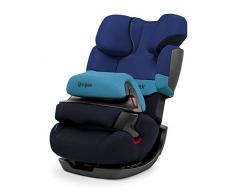 Cybex Silver Pallas-Fix Seggiolino Auto 2 in 1 per Bambini, Gruppo 1/2/3/9-36 kg, dai 9 Mesi ca. ai 12 Anni ca., senza ISOFIX, Blu (Blue Moon)