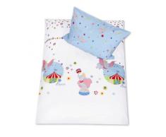 Julius Zöllner 8510112813 biancheria da letto 100 x 135 cm e 40 x 60 cm, dumbos Circus