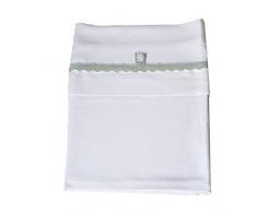 Bamboom 104-064-005 Bedsheet Completo Lenzuola Lettino, Verde