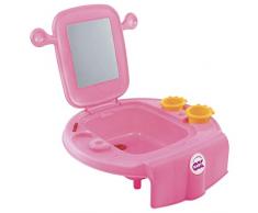OKBABY Space - Mini Lavabo per Bambini, Si Fissa alla Vasca o al Bidet - Fucsia
