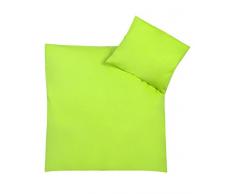 Julius Zöllner 8500140627 Biancheria da letto, 100/135 più 40/60, Verde